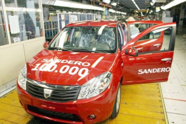 Dacia a produs 100.000 Sandero şi Sandero Stepway